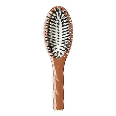 La Petite Brosse N°3 L'indispensable Douceur - Poils de Sanglier et Nylon Boulé, LA BONNE BROSSE